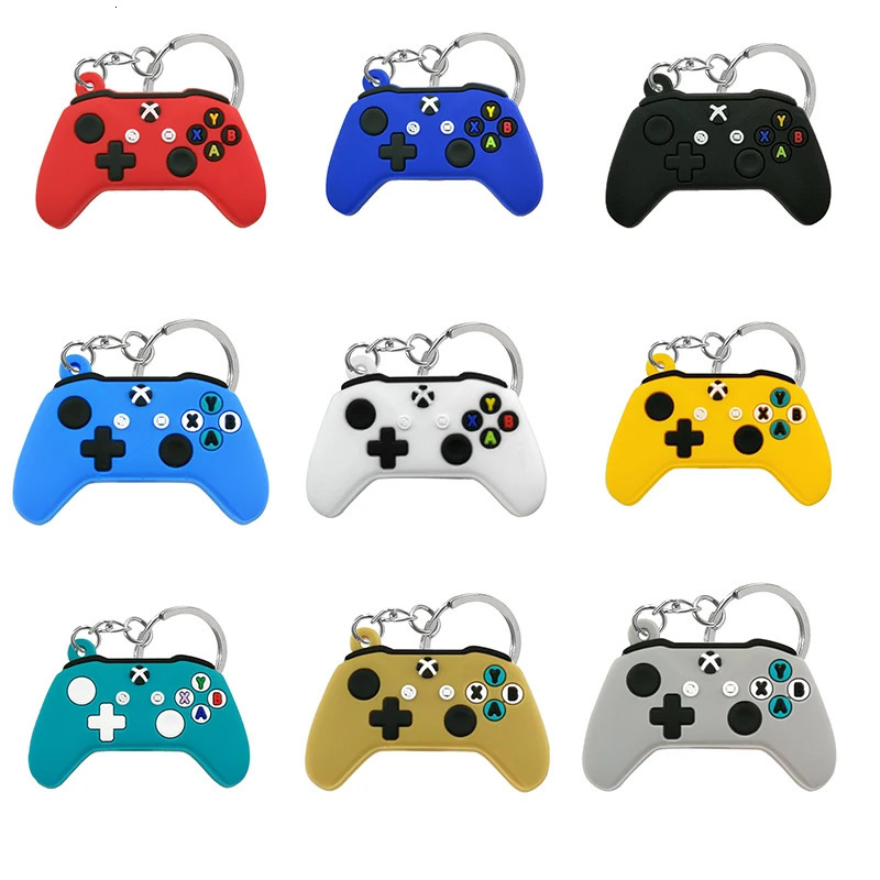 20PCS/Set Game Series Keychain Game Character Controller Keyring Fashion Car Key Accessory Kids Favor Birthday Key Gift Souvenir 240504