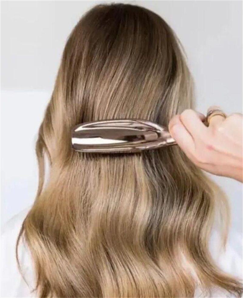 Japanese brand head clean massager plastic brush Paddle Brush hair comb comfortable scalp