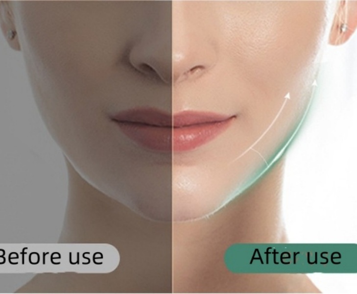 Micro current face slimming instrument for lifting tightening massage beauty color light intelligent three-dimensional V-shaped face shaping instrumen