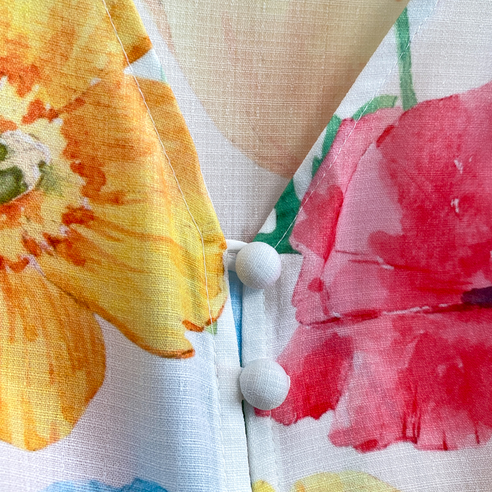 Women Basic Casual Dresses Spring Summer Holiday Flower Linen Dress Women V-Neck Lantern Sleeve Floral Print Single Breasted Sashes Long Robe Vestidos