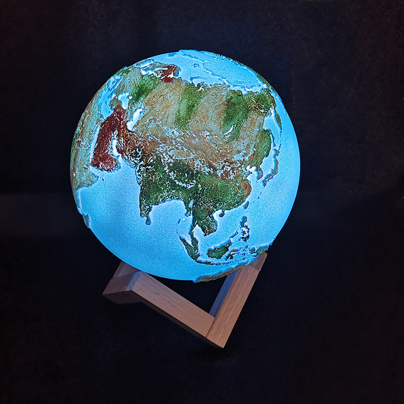 3D Earth Light LED Night Light Planet Light Pat Light Girl Heart Small Table Light Creative Gift