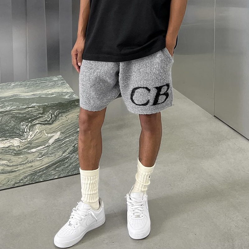 Knit Cole Buzton Shorts Sweatshorts Casual CB Harem-Shorts Men Women Hip Hop R250417