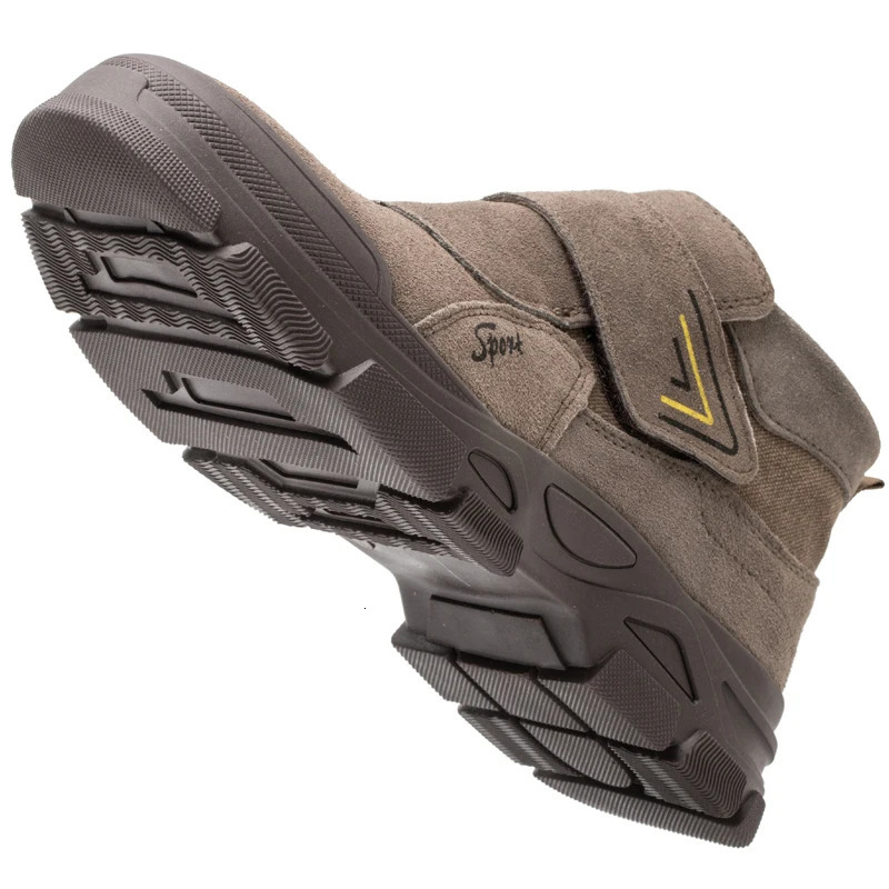 Construction Work Anti-smash Anti-puncture Safety Men Steel Toe Scald New Proof Welding Boots Indestructible Shoes 240430