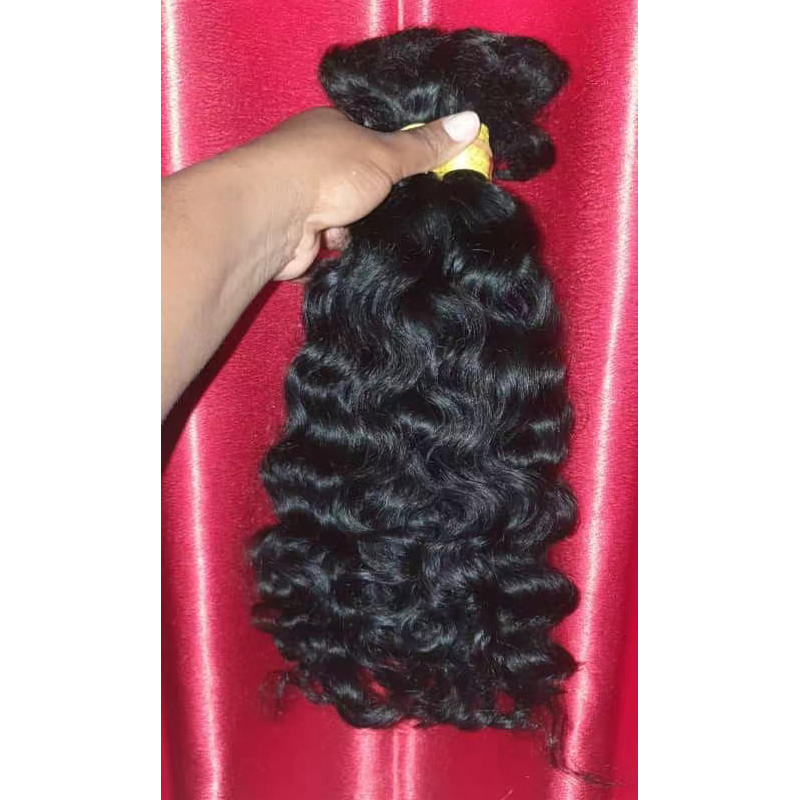 Yirubeauty Brazilian 100% Human Hair Bulks Curly 8-30inch Natural Color Peruvian Indian Hair Products