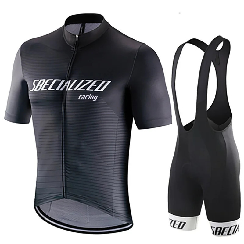 Pro Cycling Jersey Set Summer Men Wear Mountain Bicycle Clothing MTB Bike Riding Clothes Suit 240506