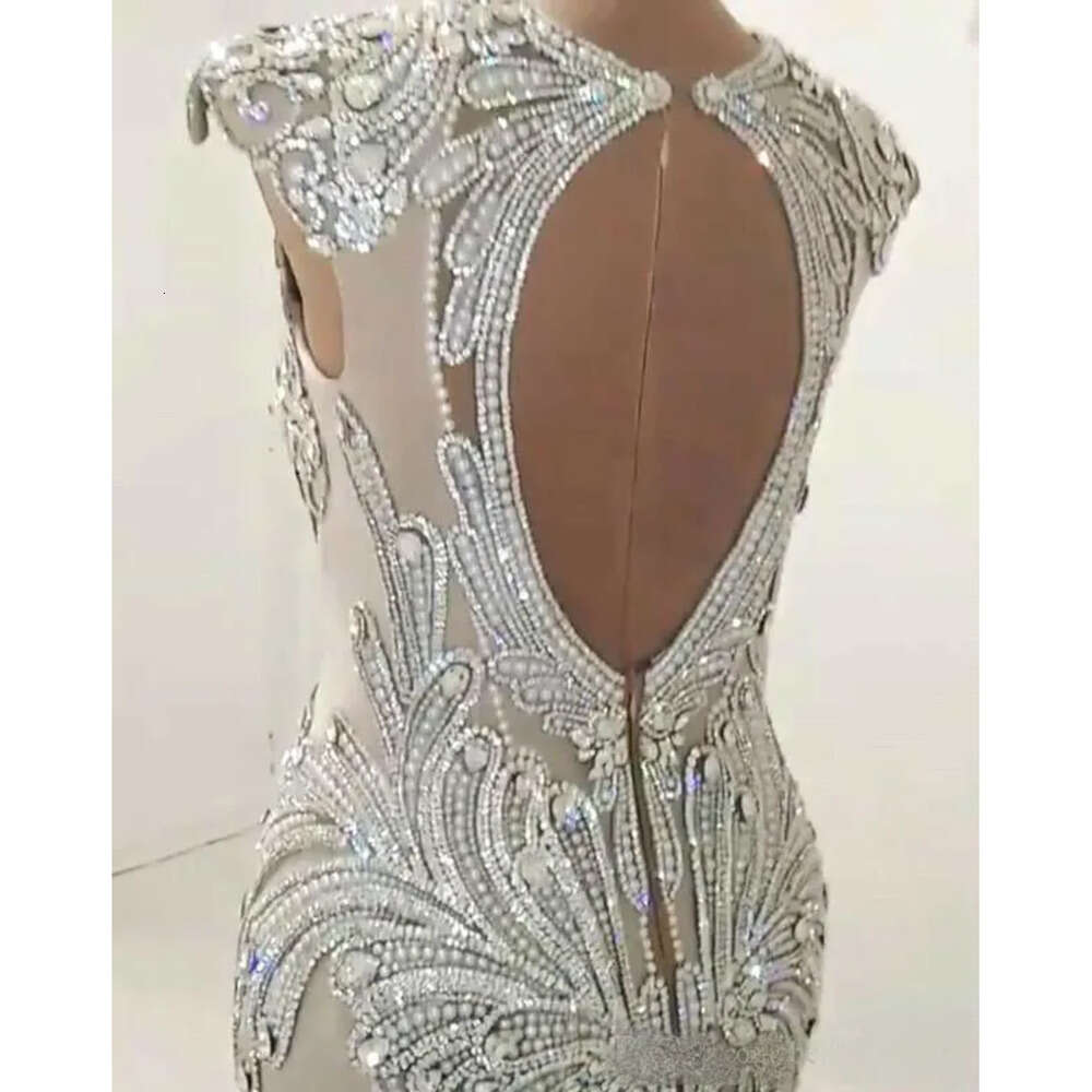 Dresses Beaded Size Lace Mermaid Plus Crystal Applique Vintage Wedding Dress Vestido De Novia Country Bridal Gowns 0227Lz