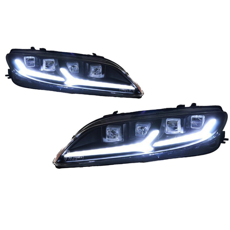 Auto Head Light For Mazda 6 2003-20 15 Headlight Assembly Modified LED Lamps Headlights DRL+Bi-Xenon Lens