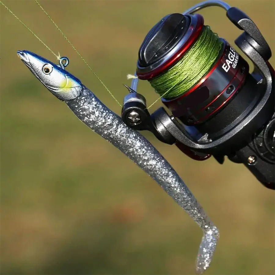 5PC Jig Head Soft Silicone Artificial Bait Kit Paddle Tail Trout Wobbler For Trolling Sea Bass Swimbait Winter Fishing Lures Set 240506