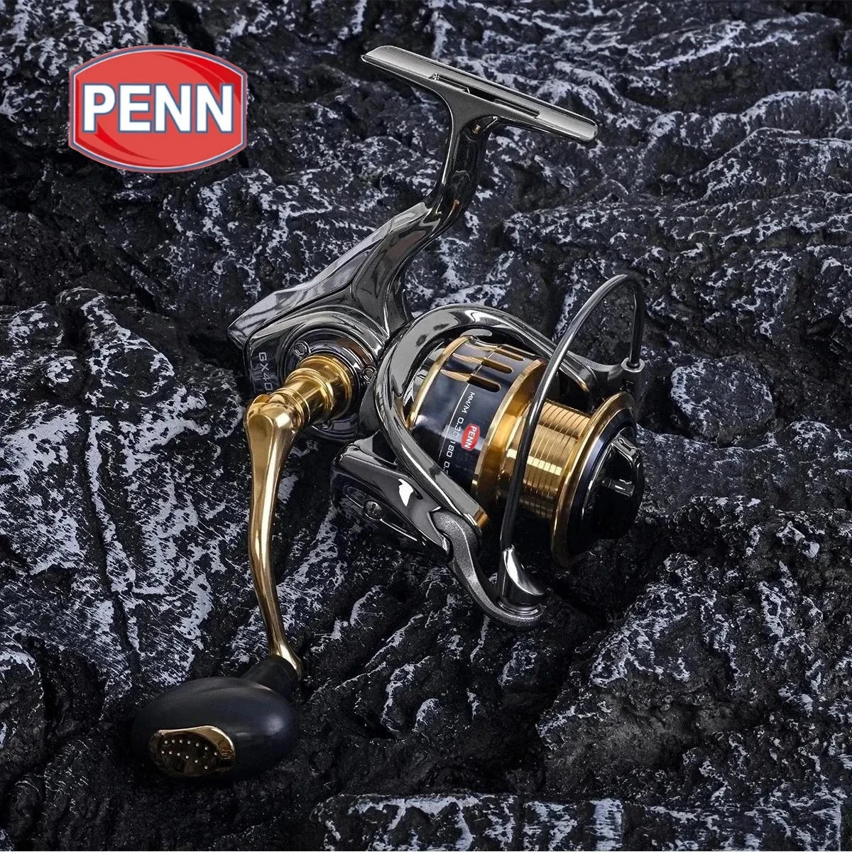 PENN GX10007000 Fishing Reel with 131 HighEnd Bearings 25KG Max Drag and Bonus PE Line Gift 240506