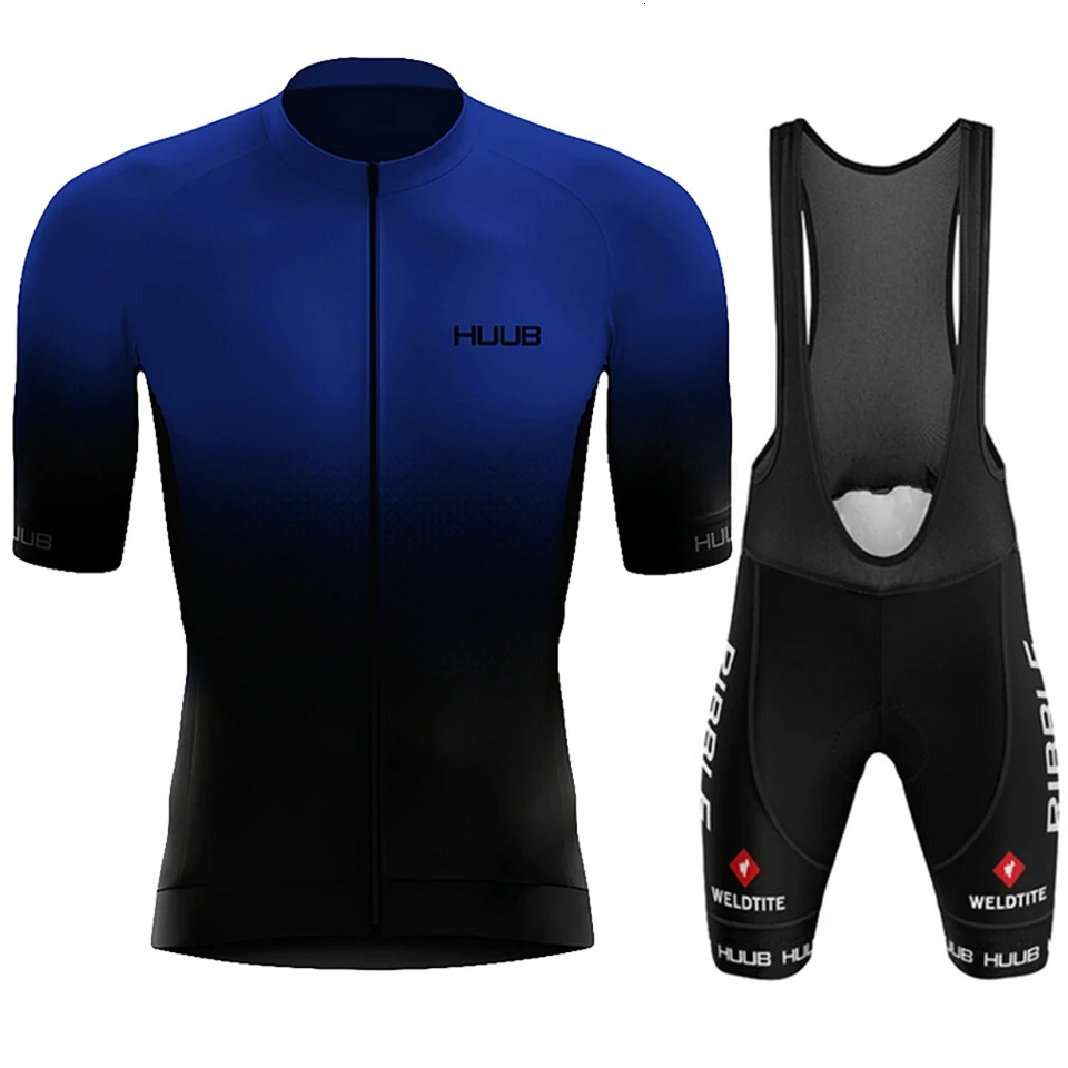 HUUB Summer Men Clothing Cycling Shorts Mtb Cycle Jersey Complete Male Uniform Road Jacket Pants Gel Bicycle Suit Sports Set 240506