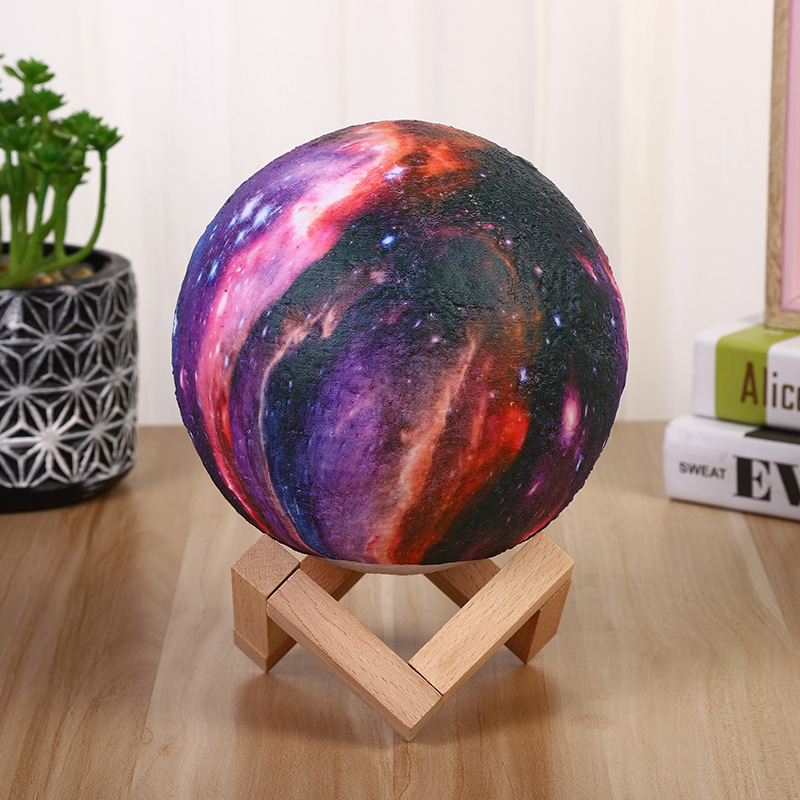 Moonlight lamp, family bedroom atmosphere lamp