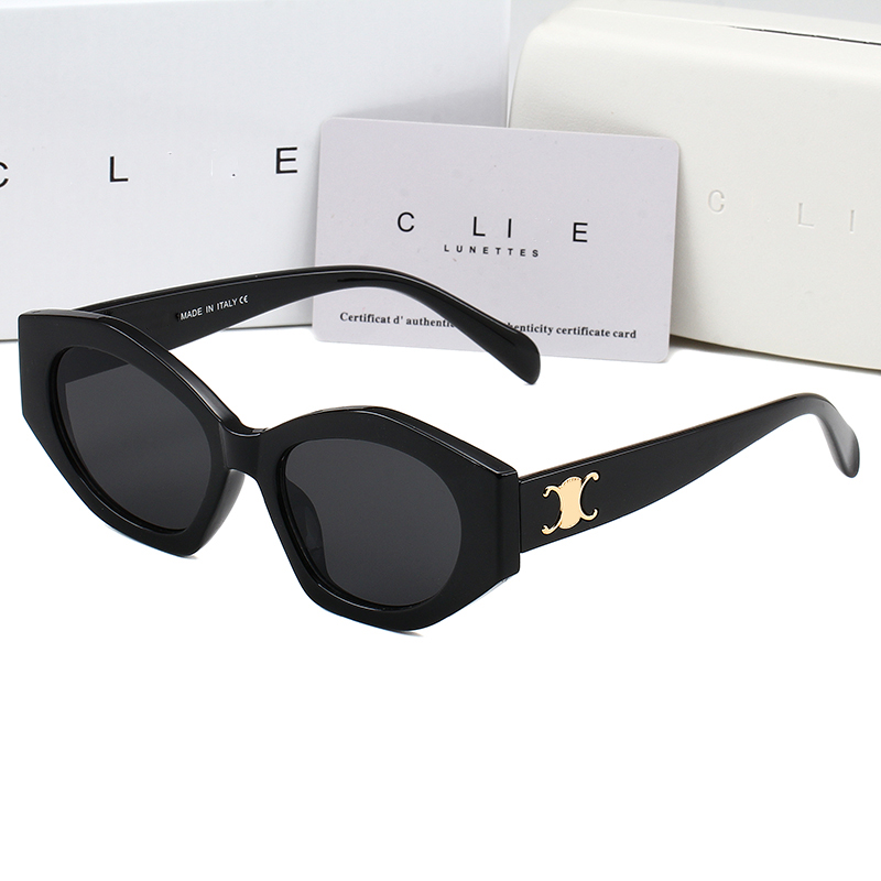 Fashion Designer Sunglasses Classic Eyeglasses Goggle Outdoor Beach cElInEiSm Sun Glasses For Man Woman Optional 6 colors With box