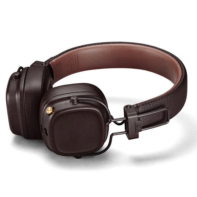 Headphones 3 Wireless Headphones Game Headphones Bluetooth Noise Reduction MARSHALL MAJOR3 III Bluetooth Wireless Headphones Black Brown