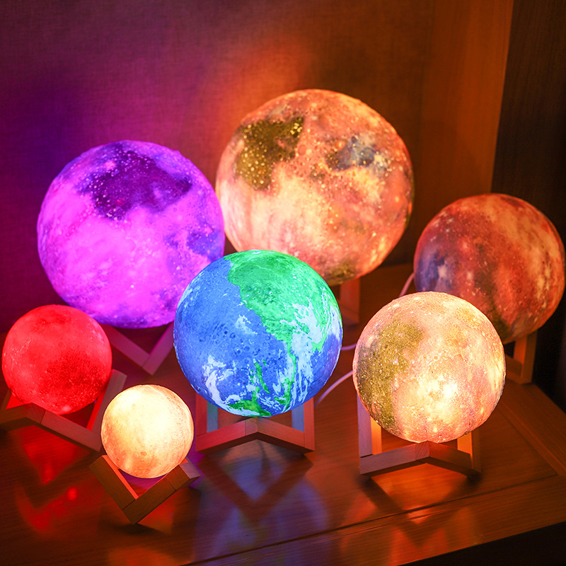 Creative Atmosphere Moon Night Light