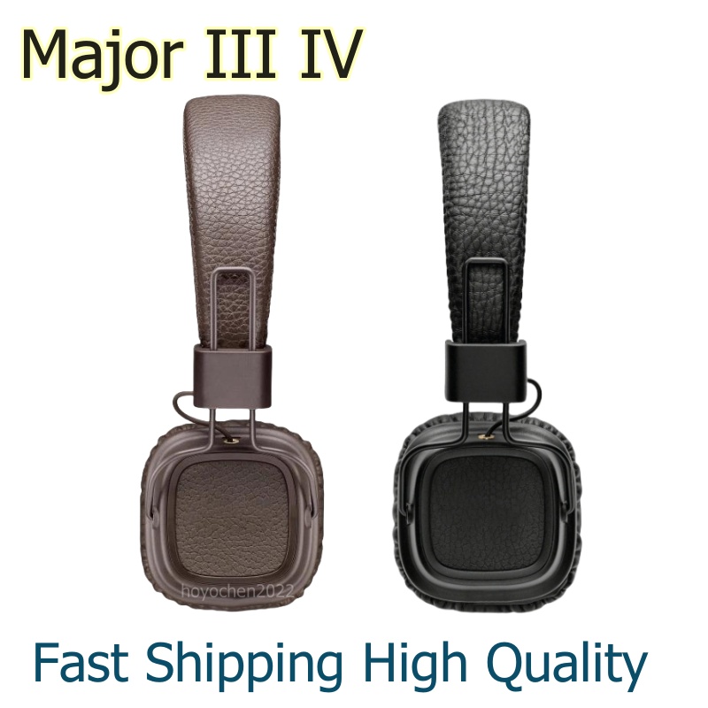 Headphones 3 Wireless Headphones Game Headphones Bluetooth Noise Reduction MARSHALL MAJOR3 III Bluetooth Wireless Headphones Black Brown