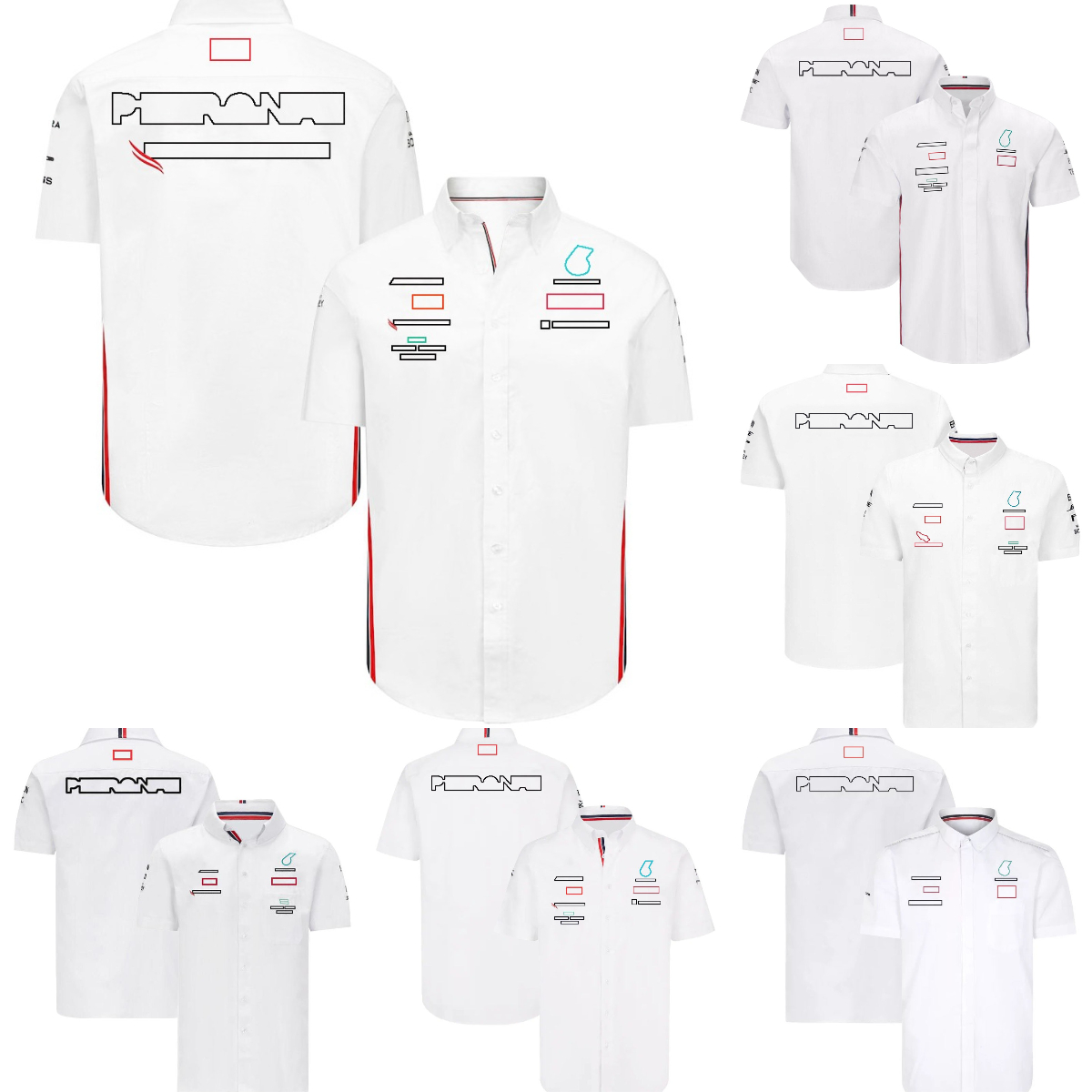 2023 New F1 Shirts Formula 1 Racing Polo Shirt Summer Men's Sport Breathable Jersey Custom Team Uniform Workwear Casual T-Shirt free shipping