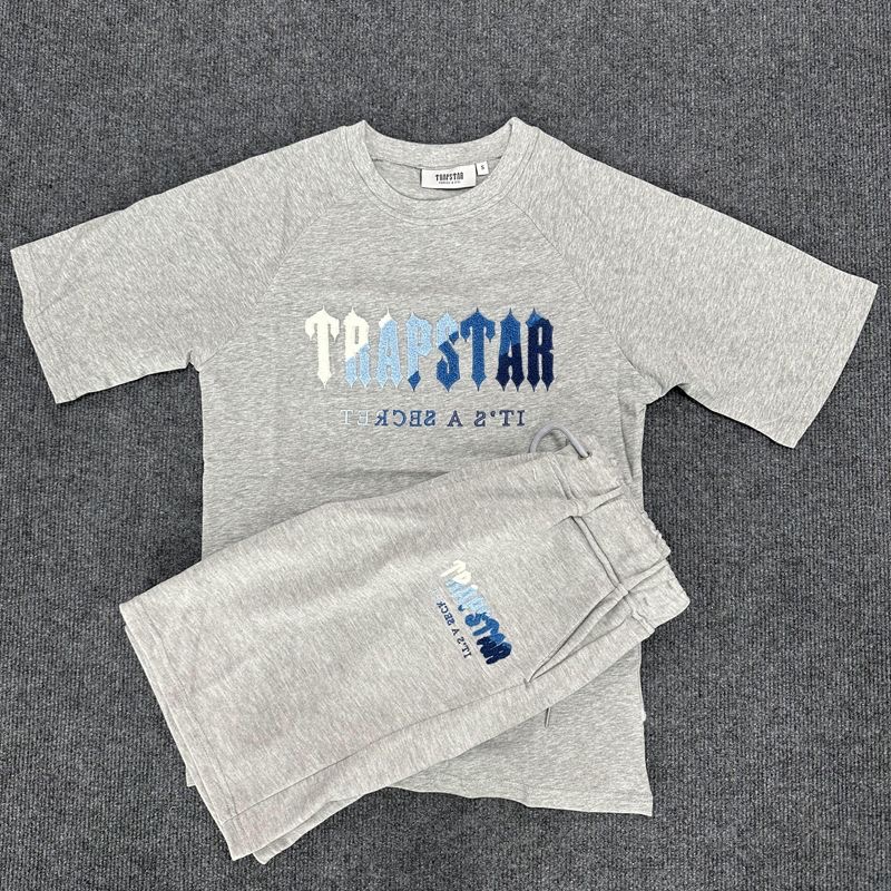 Trapstsr Tracksuit Designer Two-Pieces Tracksuits Shorts And Designer Trapstarshirt Tiger Tracksuit Letter Embroidered Sleeves London Shooter Shorts Shirt A58