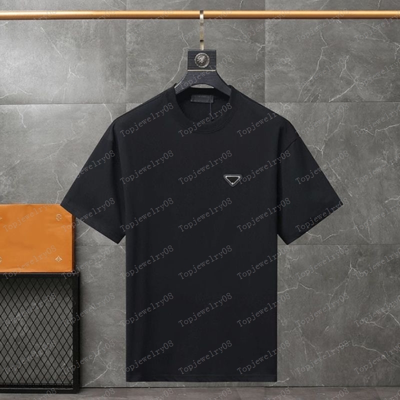 Designers Mens Fashion t shirt Famous Brands Men Clothing Black White Tees Cotton Round Neck Short Sleeve Women's Casual Hip Hop Streetwear Printed T-shirt