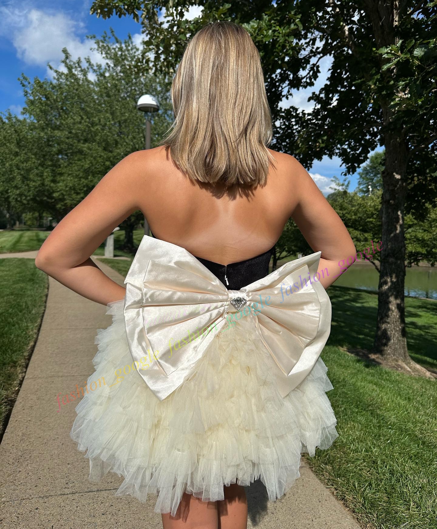 Velvet Halter Cocktail Party Dress Bow Fit-n-Flare Little Black Swan Lady Semi Formal Event Hoco Gala Graduation NYE Sweet 16 Dance Homecoming Holiday