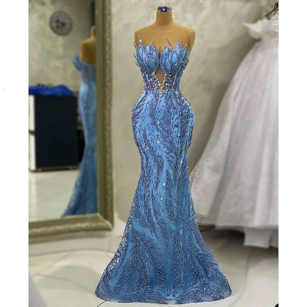 Design Sleeveless Sweetheart Prom Dresses Wer Mermaid Shining Applicants Beads On Tulle Or Length Custom Made Plus Size Party Dress Vestido De Noite