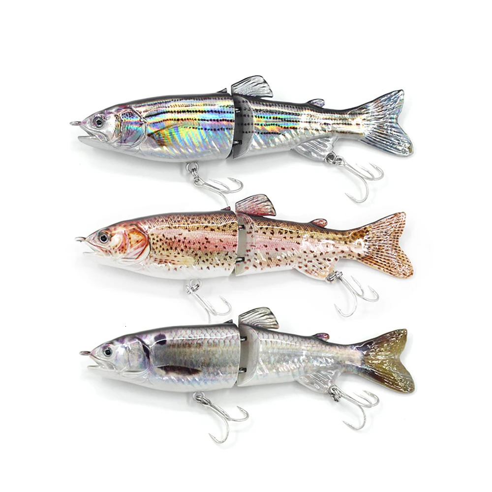2 section glider bait mult jointed fishing lure good quality swimbait for saltwater hardlure 240506