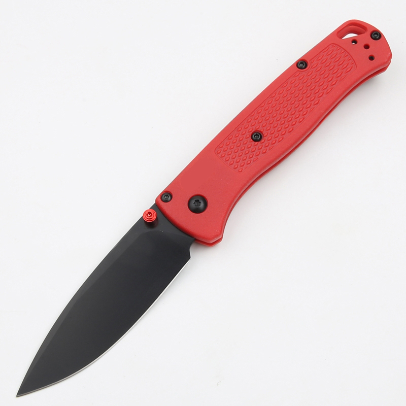 Outdoor S30V Satin Plain Blade BM 535 Folding Knife Polymer Handle Camping safety defense Knives