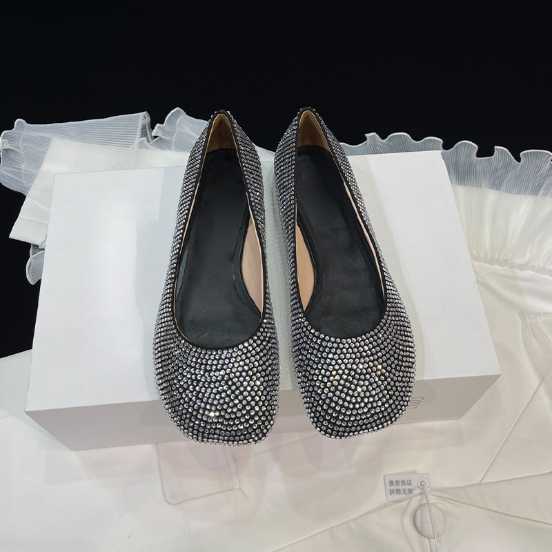 Designer Shoes Resort Slifor Slide Piatte Con Diamond Women's Luxury Designer L…