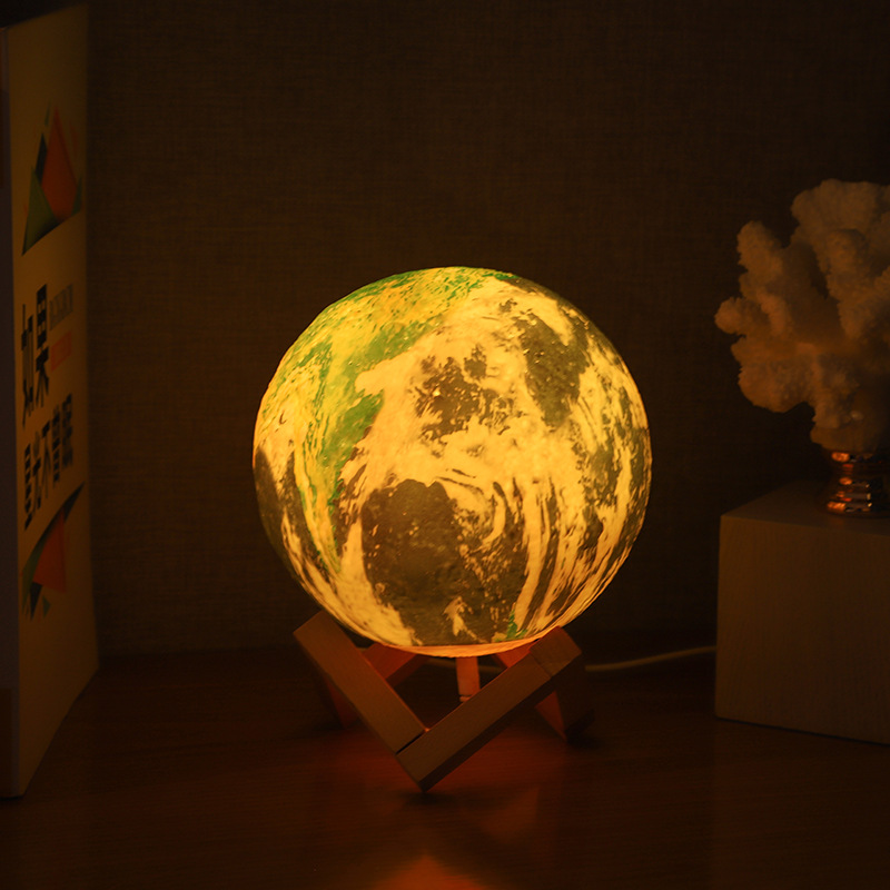 Moonlight lamp, family bedroom atmosphere lamp