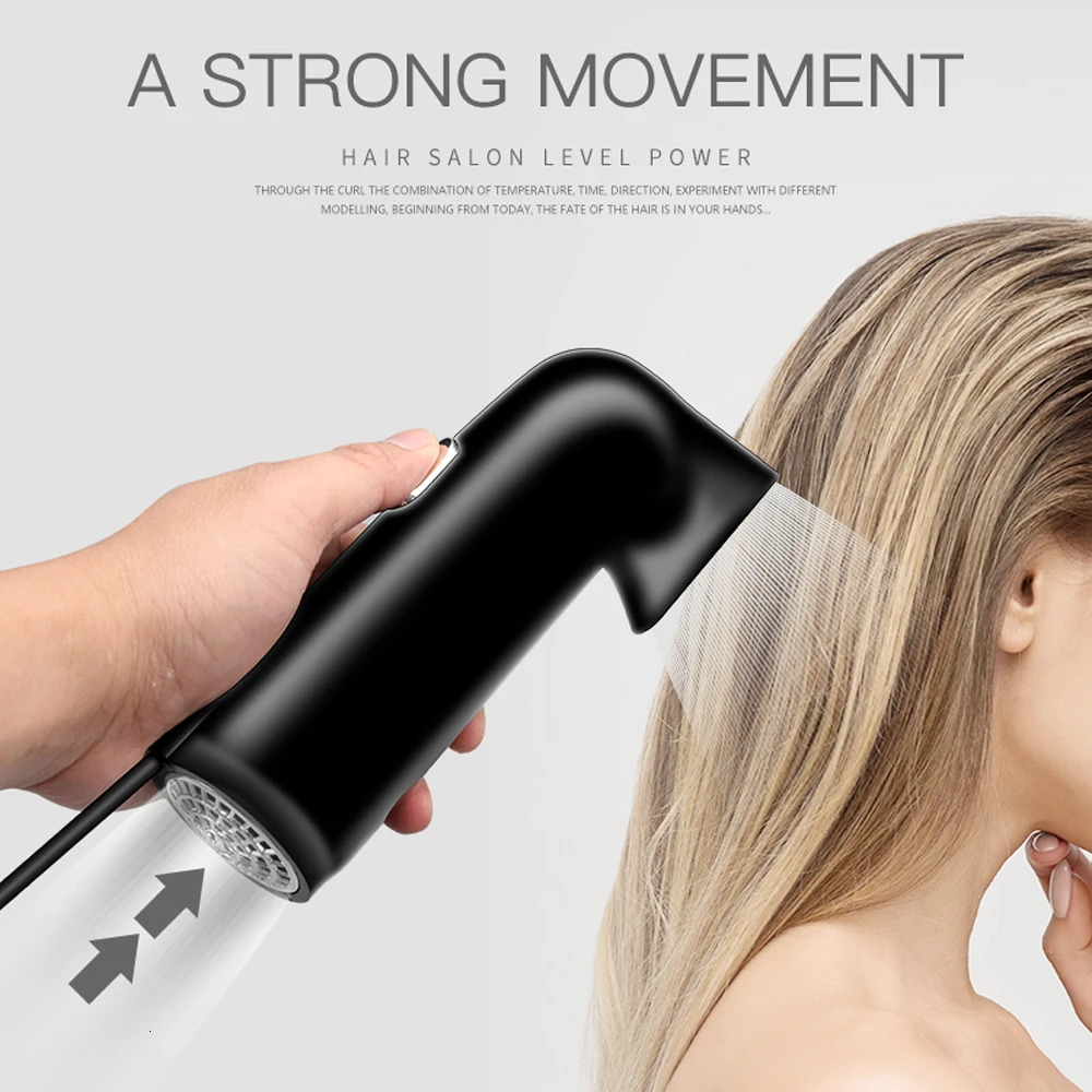 Strong Wind Cold Air Brush Negative Ionic Professional Electric Hair Dryer With Diffuser For Salon Household Styles For 240430