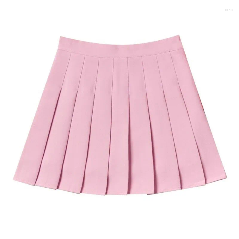 Skirts 2024 Spring Summer Korean Skirt Shorts Women High Waist Sexy Mini School Short Pleated Kawaii Japanese Pink Female
