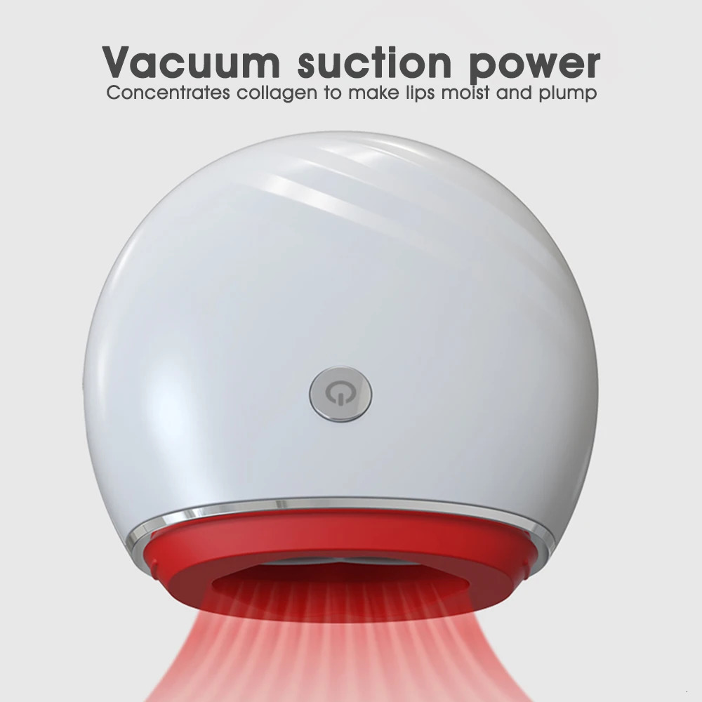 Electric Lip Plumper Beauty Hydrating Vacuum Suction Sexy Lips Plump Enhancer Red Blue Green Light Therapy Physical Lip Plumping 240430