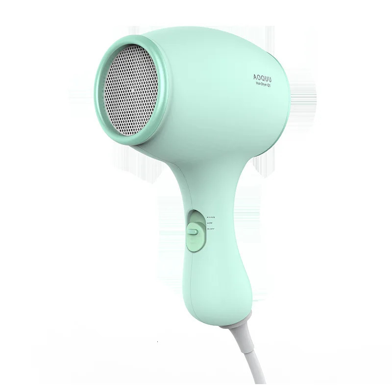 Q2 Childrens Hair Dryer Silent Constant Temperature Negative Ion Safe Automatic Locking Hair Dryer for Professional Childre 240430