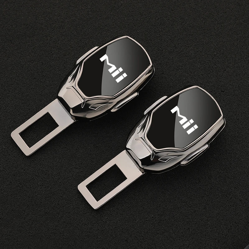 1pcs Car Seat Belt Carabiner Extender Car Seat Belt Metal Accessories For SEAT MII 240506