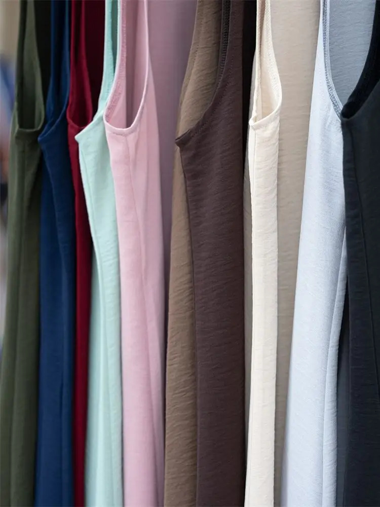 Ramadan Sleeveless Abaya Turkey Islam Arabic Muslim Long Dress African Dresses For Women Clothing Robe Musulmane Femme Vestidos 240506