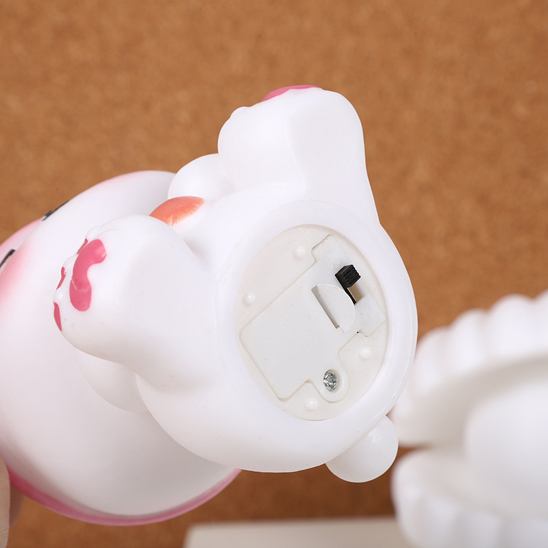 Charming 3D Cartoon Rabbit Nightlight - Cozy & Colorful Bedtime Companion for Nursery Decor