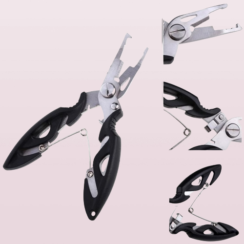 Fishing Plier Scissor Braid Line Lure Cutter Hook Remover etc Tackle Tool Cutting Fish Use Tongs Multifunction Scissors
