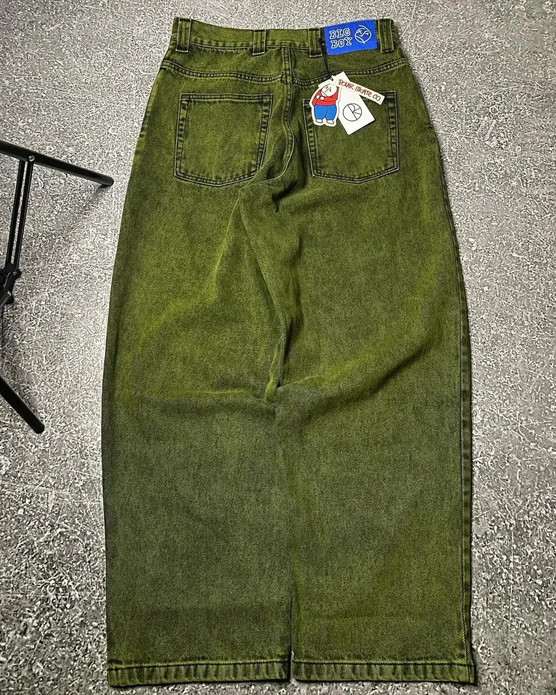Y2K American Vintage Washed Baggy Jeans for Men Street Hip Hop Trend Harajuku Wide Leg Pants Embroidery Jeans Unisex 240429