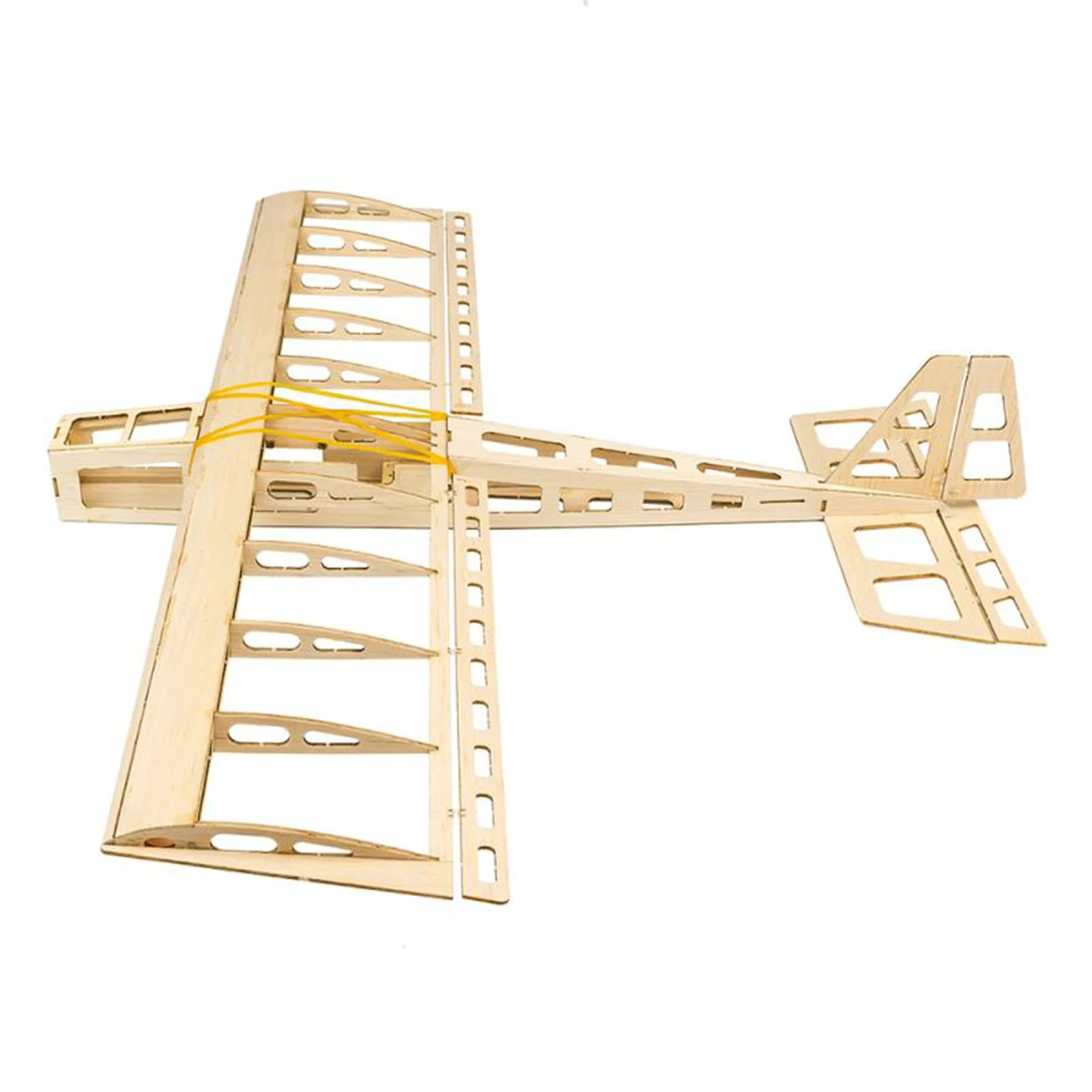 Diy Rc Airplane 580mm Wingspan Balsawood Remote Control Aircraft for Beginner Flight Model Building Hobby Toys Unassembled Kits 240429
