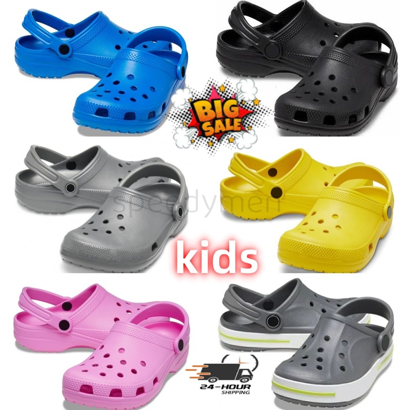 womens Clog designer Sandals kids shoes baby children slippers slides Buckle classic mens triple black white Waterproof Shoes Nursing Hospital size 36-45