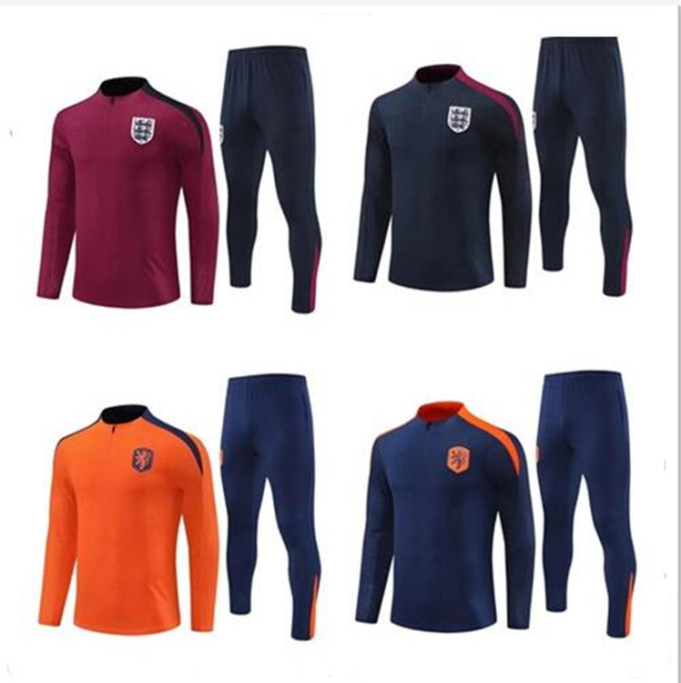 23 -24 ENGLAND tracksuit soccer jersey training suit KANE STERLING ZIYECH MOUNT FODEN SAKA 24/25 cfc Arsen training suit MEN KIDS national football sets uniform