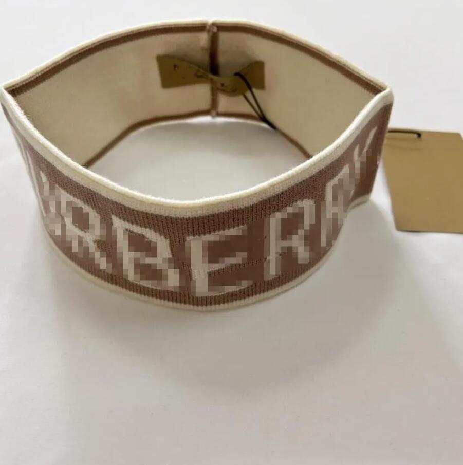 Luxury Designer Sponge Headbands Hair Bands For Women Girl Brand Elastic Letter Headband Sports Fitness Headband Head Wrap Gift