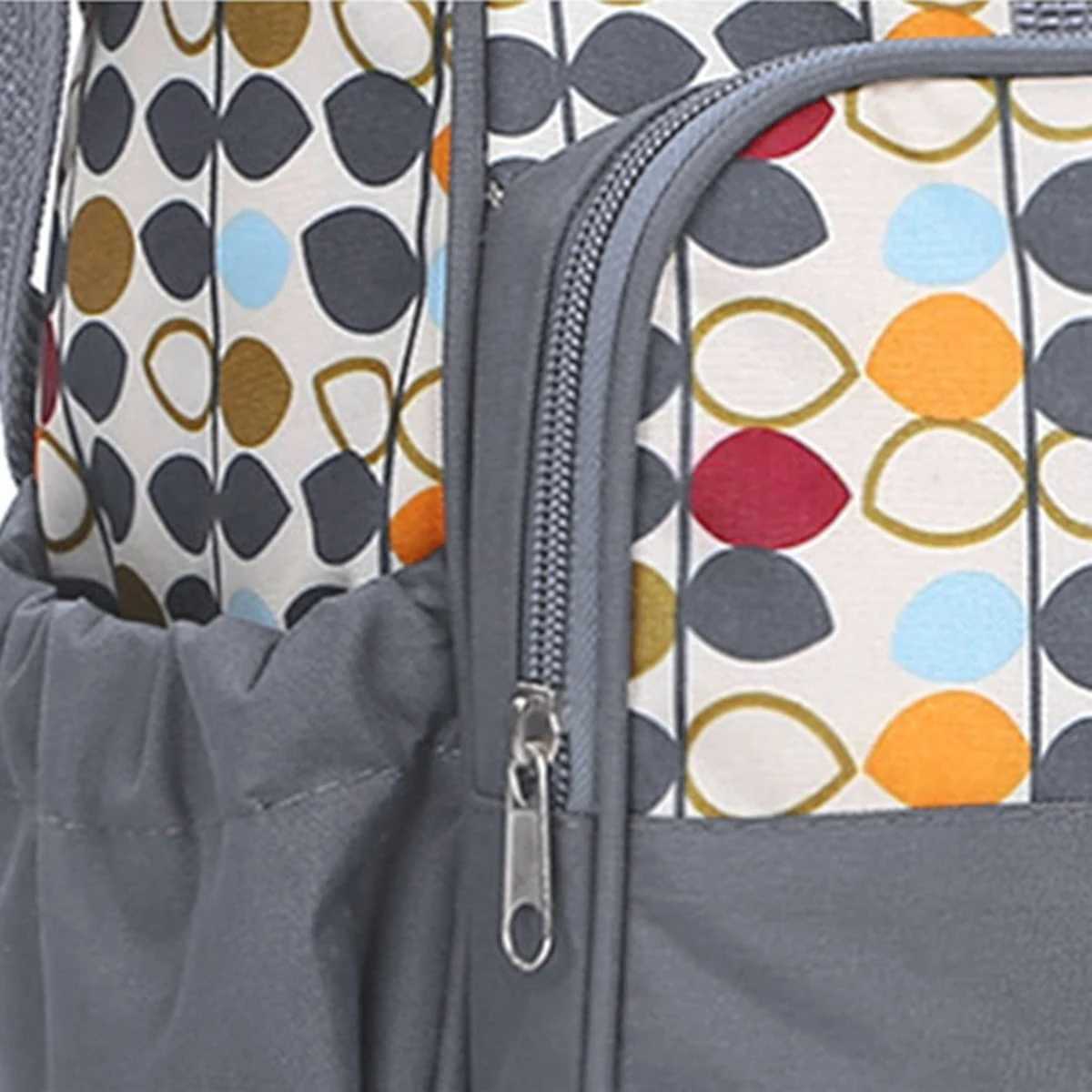Diaper Bags Fashionable printed mommy bag five piece set large capacity multifunctional one shoulder crossbody bag outdoor diaper bag Y250227AQIB