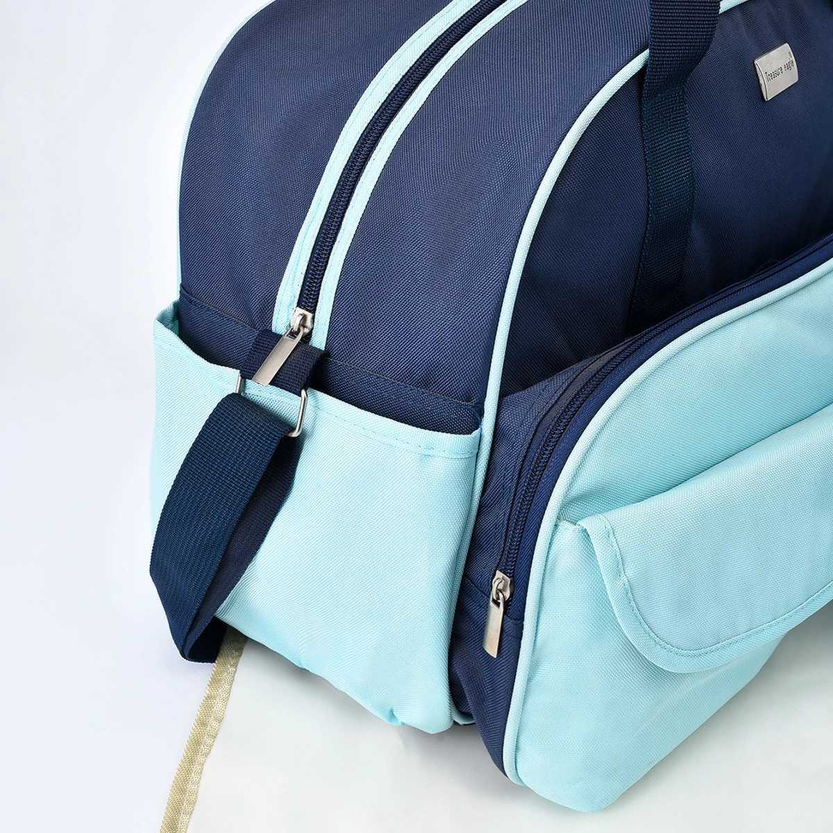 Diaper Bags New Fashion Embroidered Daisy Mommy Bag Four Piece Set Multi functional Large Capacity One Shoulder Diagonal Cross Diaper Bag Y250227B21Q