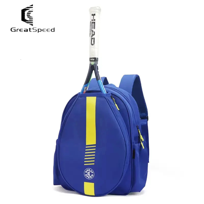 GreatSpeed 1 Piece Tennis Racket Backpack Badminton Bag Mens Womens Adult Childrens Backpacks 240507