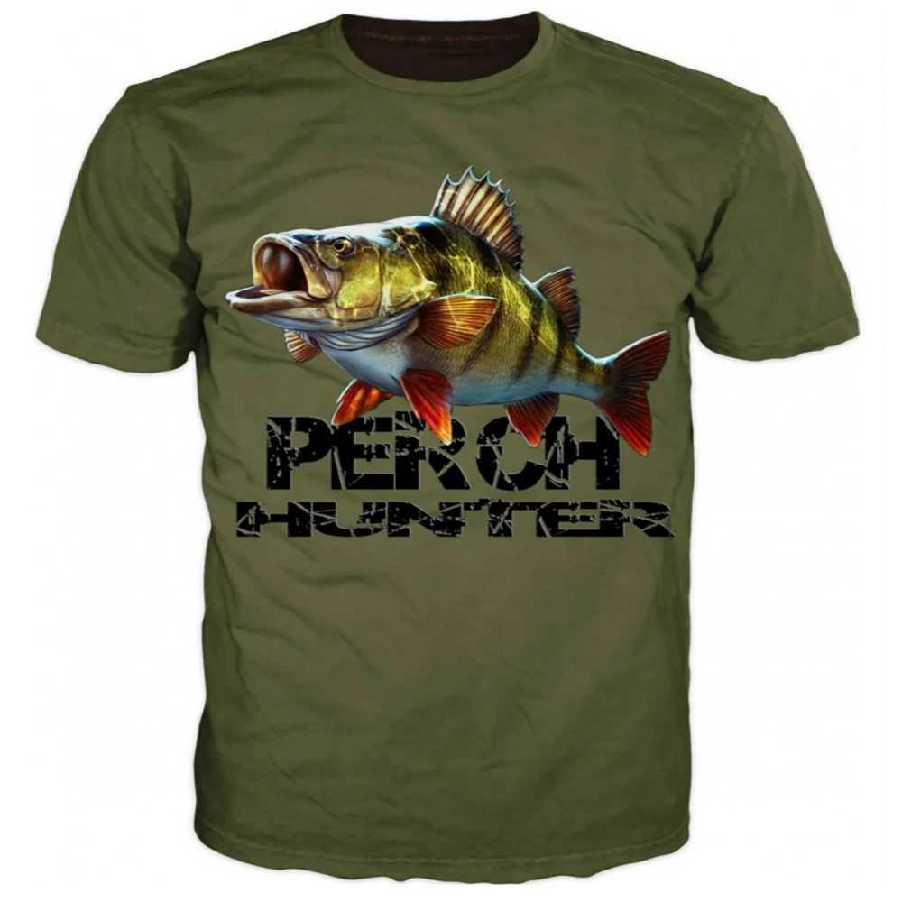 Men's T-Shirts Carp Fish 3D Print Men Women T-shirt Casual Breathable Tops Outdoor Fishing O Neck Ts Funny T-shirts Oversized Mens Clothing T2405