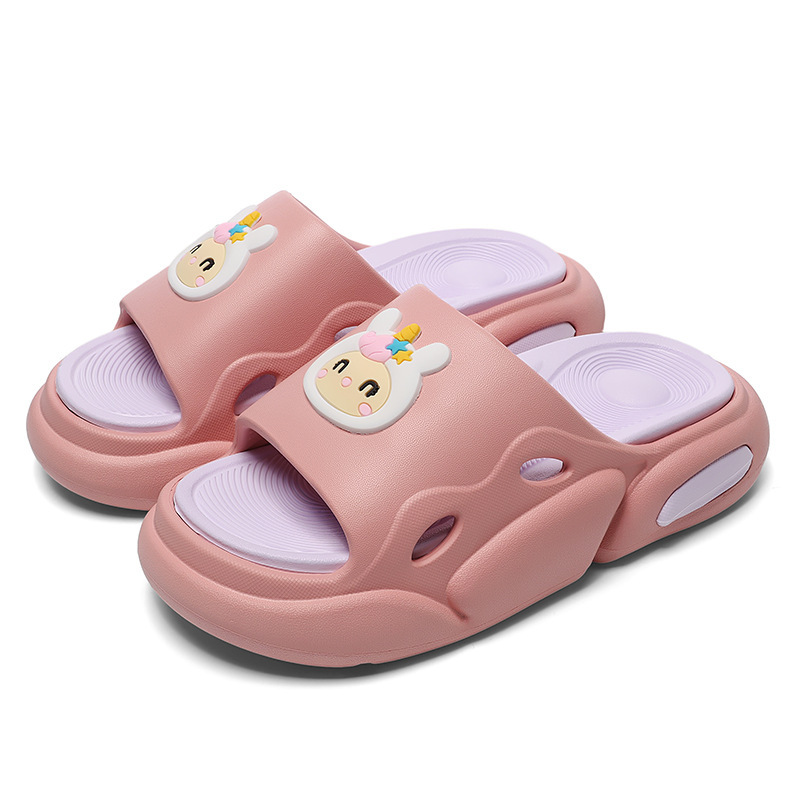 new soled Summer slippers thick for outdoor wear soft and comfortable sandals odor anti slip durable elastic foot flip ps Lhshoe comtable sals