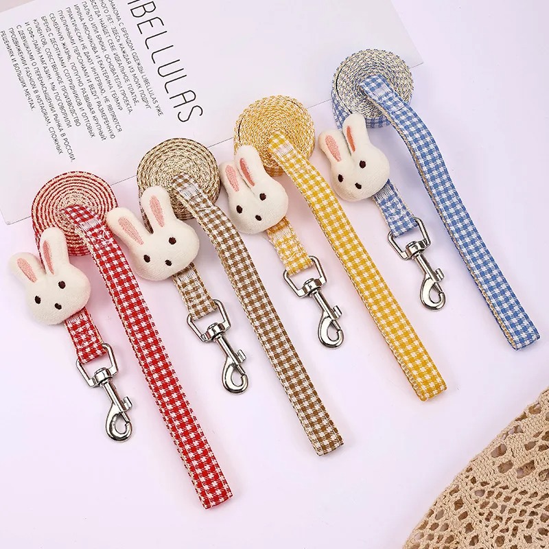 Pet Small Dog Harness Leash Material Quick Release Nylon Straps Anti Pulls Items Leash Supplies Lanyard Accessories