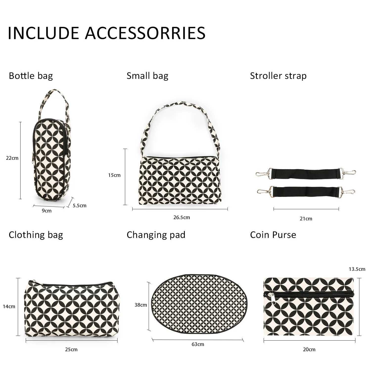 Diaper Bags Mommy Bag Handbag Multi-functional Large Capacity Mother Bag Mom and Baby Diaper Bag Go Out Handbag Baby Bag Y25022767GI