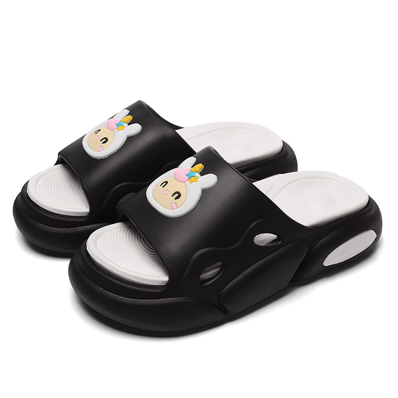 new soled Summer slippers thick for outdoor wear soft and comfortable sandals odor anti slip durable elastic foot flip ps Lhshoe comtable sals