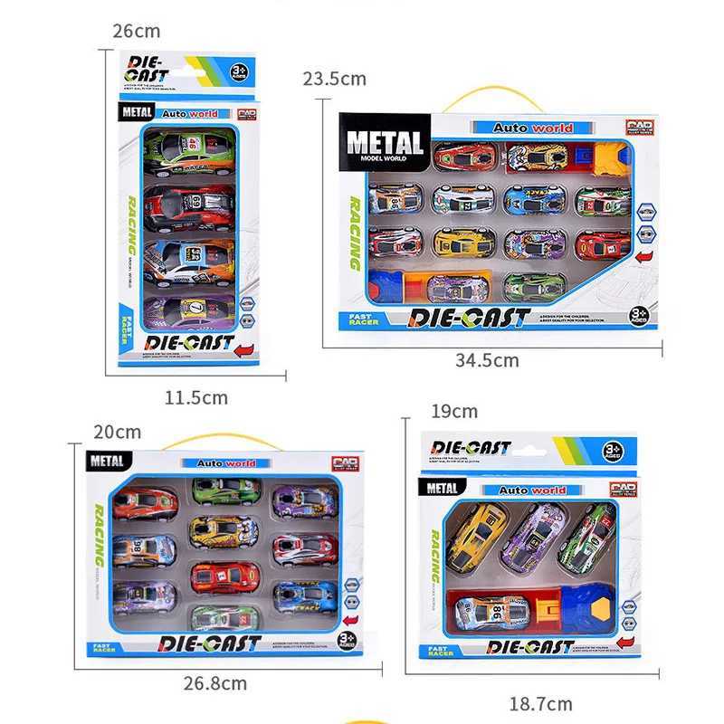 Diecast Model Cars Mini alloy recoil car bouncing car fall resistant model toy car kindergarten gift Diecast Vehicle Collectible Toys For Kids Gift T2